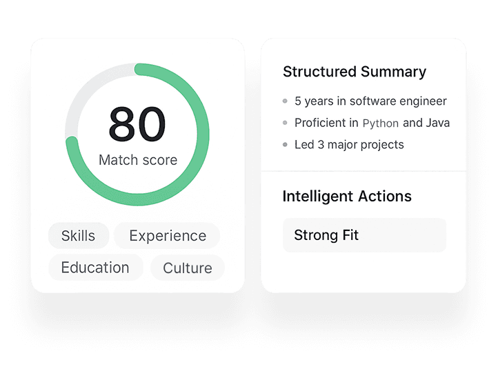 AI Resume Analysis & Match Scoring
