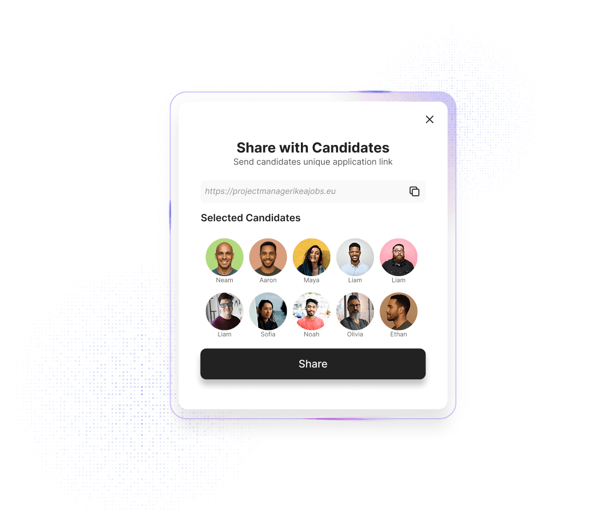 Easy Application Link Sharing
