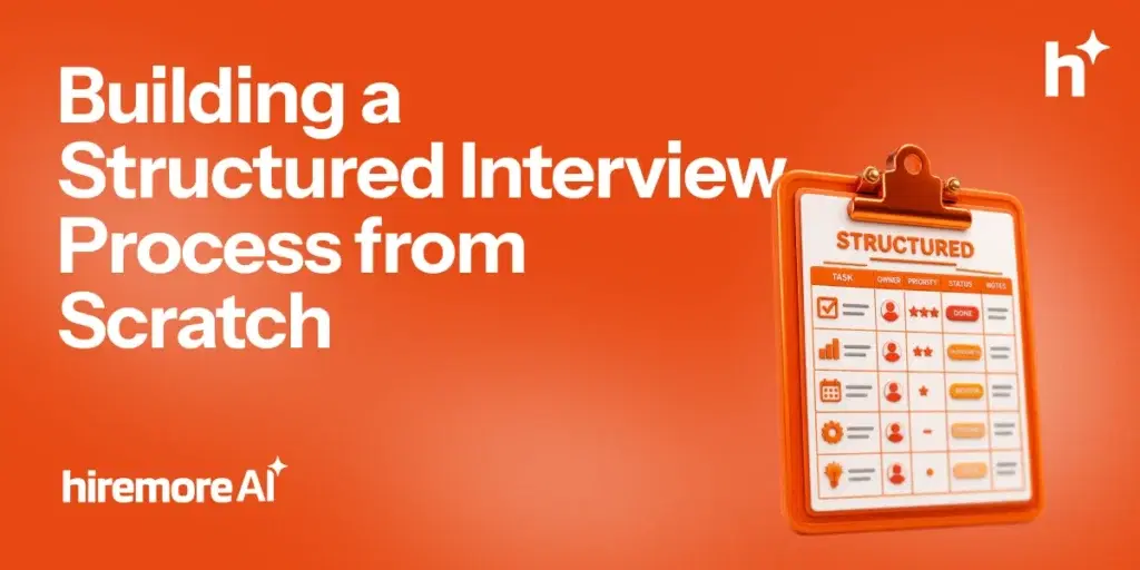 Unstructured interview chaos transformed into a structured interview process with scorecards