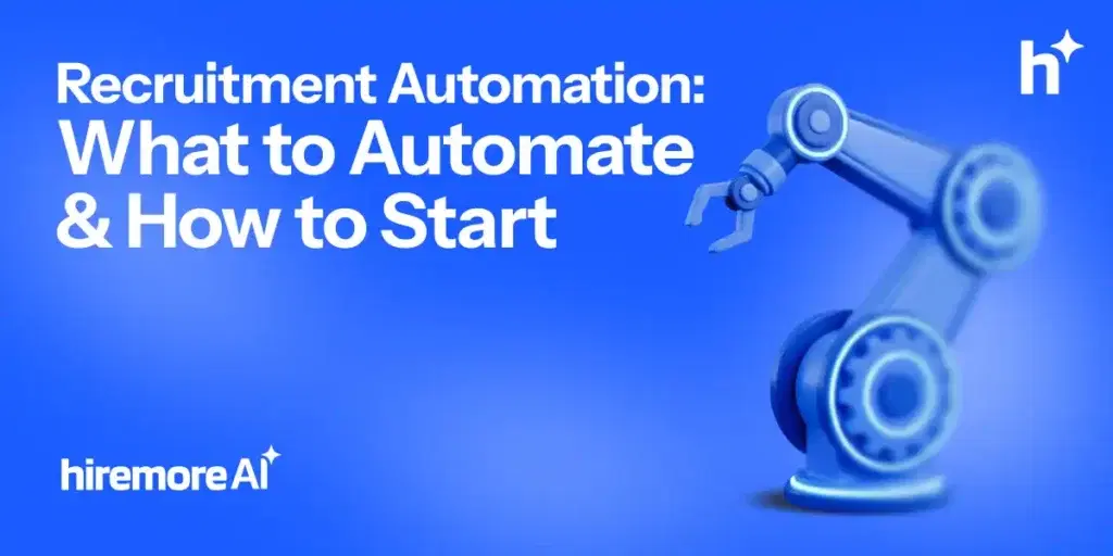 Recruitment automation workflow dashboard showing connected hiring stages from sourcing to offer